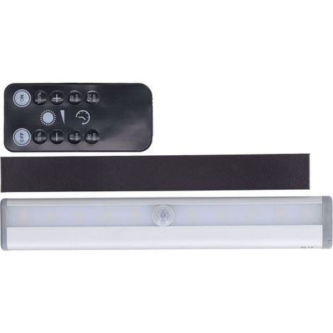 Light of cabinet LED warm white, 2 brightness, dimming continue, synchronization, remote, barre magnetic (1/5)