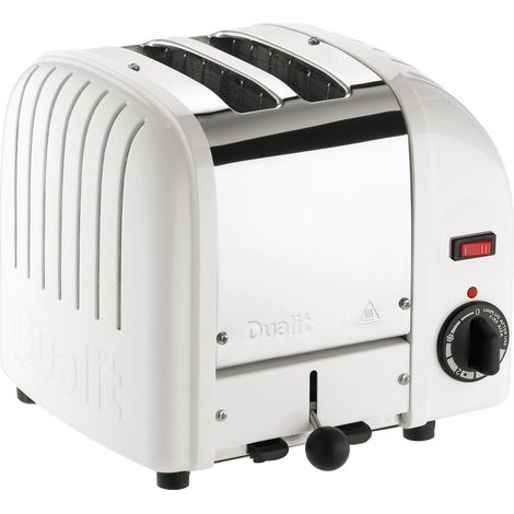 Tostadora de 2 rebanadas, 1250 W, blanca - 20261 - Dualit -