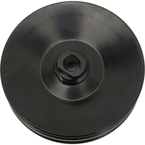 Poulie de pompe de direction assistée à double gorge 5/8in pour arbre claveté 86 01975 R, remplacement Chevy SBC BBC moteur 350 454 (1/5)