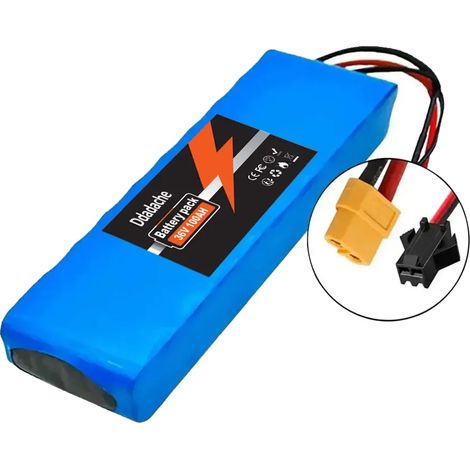 Batterie Lithium-Ion, Capacité de 100000mAh, Compatible avec les Systèmes 36V, XT60-SM (1/2)