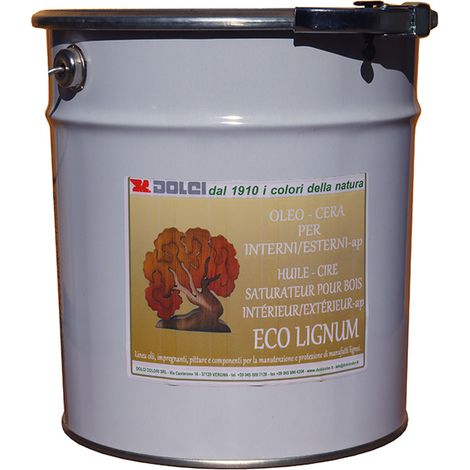0.75L-incolore-Huile pour bois naturelle extérieur haute protection (1L/15m2) Dolci