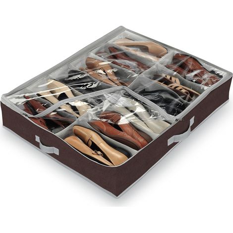 DOMO PAK LIVING Classic Custodia Scarpe 12 Scomparti (1/2)