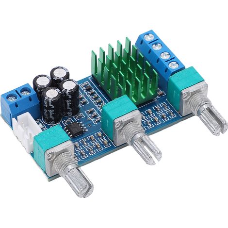 Amplificateur Audio Puissant TPA3116D2 - Module Stéréo 2x80W avec Réglage du Volume XHM567 (1/5)
