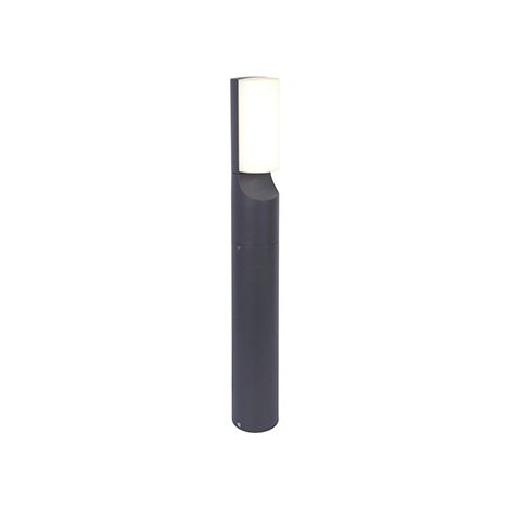 Lampada Parete Esterna Bati Led Post 1 Dark Grey (Lightec Cod. 7188601125) (1/2)