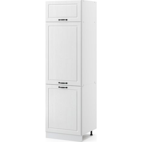 Armoire pour frigo R-Line, Blanc campagne, 60 cm, Vicco