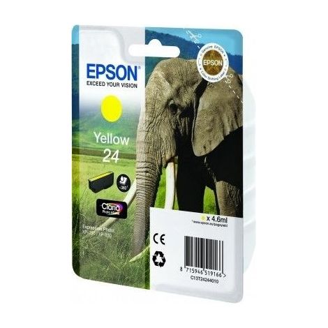 Epson Elephant C13T24244022 Druckerpatrone 1 Stück(e) Original Gelb (1/4)