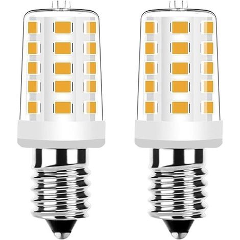 E14 Ampoule LED, 4W 400 Lumens 2700K Petite Vis Edison E14 LED Blanc Chaud, remplace les ampoules halogènes E14, Non Dimmable, 2 pièces (1/5)