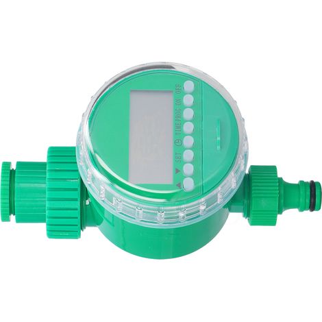 Minuteur d'Arrosage Automatique Étanche pour Jardin, Terrasse et Systèmes d'Irrigation, ABS Résistant (1/5)