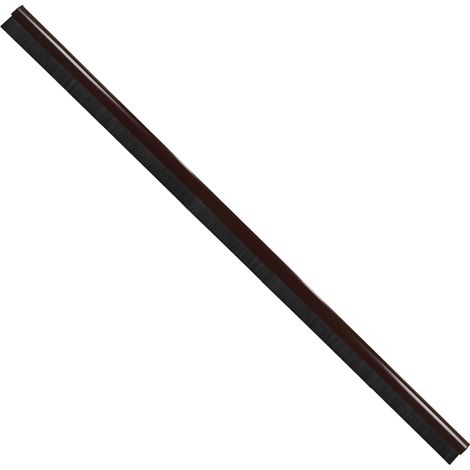 KOTARBAU® Joint Bas de Porte - PVC - 100 cm - Brun - Brosse Bas de Porte Automatique - Joint de Battant D'entrée - Protection Contre le Vent et Les Insectes - Facile À Installer (1/5)