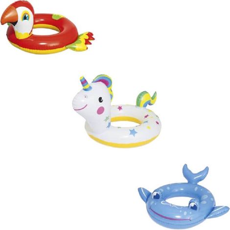 TRADE SHOP - Ciambella Salvagente Gonfiabile Bambini Forma Di Animali Per Mare Piscina 36128 - (1/5)