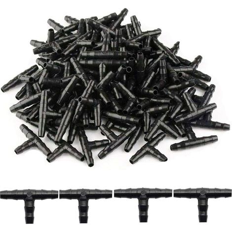 10pcs 8/12mm Drip Irrigation Fittings, Drip Irrigation Elbow Adapter, Irrigation Elbow Fittings, Irrigation Hose Connector, for Garden, Lawn (1/5)