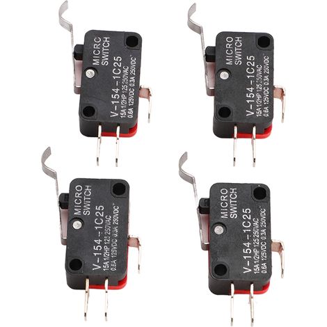 Ortviai Interrupteur micro 1014807 pour accélérateur de voiturette de golf Club Car DS et Precedent – Lot de 4 (1/5)