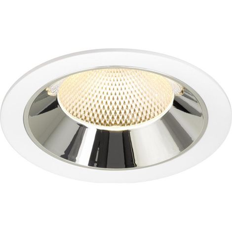 Spot encastré Numinos XL blanc/chrome 3000K - 40 deg - 1009950