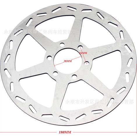 Compatible avec les disques de frein Baja Doodle DB30 CT100U Mbx10 MBX11, rotors de frein de 180 mm (1/4)