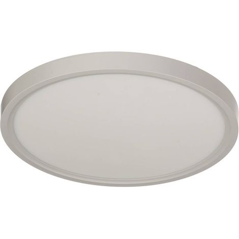 Lindby Lámpara de techo LED 'Pravin' en Blanco Plástico