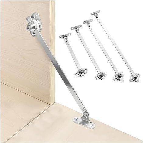 yaoqijie 2 pièces porte d'armoire tige de Support porte inférieure ascenseur Support meubles armoire porte cuisine placard charnières placard Support montage lasting (Color : 10 inch) (1/5)