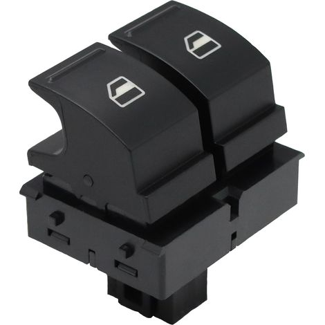 Bouton de Lève-Vitre Commande Leve Vitre Electrique Interrupteur pour Golf 5 Caddy Passat B6 Golf Plus (1/5)