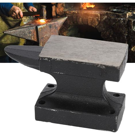 Enclume en fer de 1 livre, bloc d'enclume d'angle en fer, enclume angulaire en fer pour la forge, fabrication de bijoux DIY. (1/5)