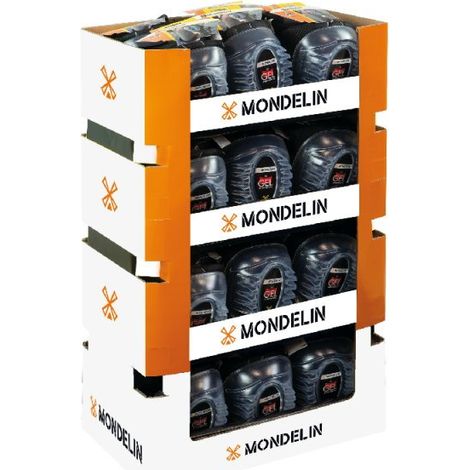 Présentoir 24 paires de genouillères GEL - Mondelin