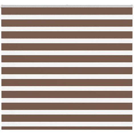 Doppelrollo Braun 165x100 cm Stoffbreite 160,9 cm Polyester