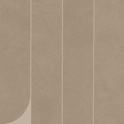 Carrelage effet Béton Brun Sable 50x40,5x0,85 cm Mat Benzaro - Mur intérieur (vendu par carton de 1,22 m²) - RO'MA CARRELAGE (1/2)