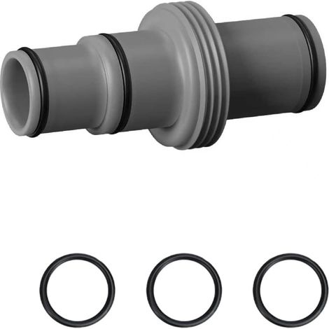 Adaptateur Tuyau Piscine 38 mm et 32/38 mm, Connecteur 2 Voies pour Tuyau de Piscine, Raccord de Jonction pour Piscine Hors Sol et Système de Filtration (1/5)