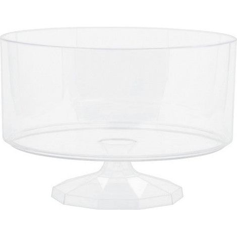 Bigiemme Contenitore Plastica Tondo Trasparente 15 x 11 Cm