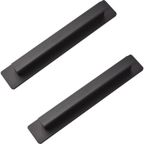 Confezione da 2 maniglie per porte scorrevoli in vetro in lega di alluminio da 150 mm, maniglia adesiva per porte scorrevoli in vetro, finestre, cassetti, armadietti W-MF002786-EU (1/5)