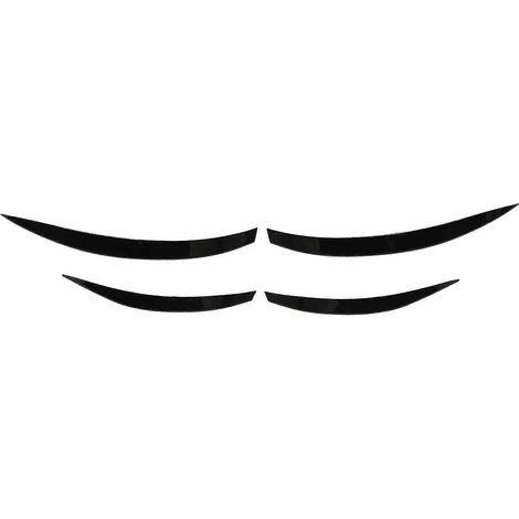 4-teiliges Set zur optischen Aufwertung der seitlichen Kühlergrillblenden für die Frontstoßstange von Mercedes-Benz CLA-Klasse C118 X118 AMG-L (1/5)