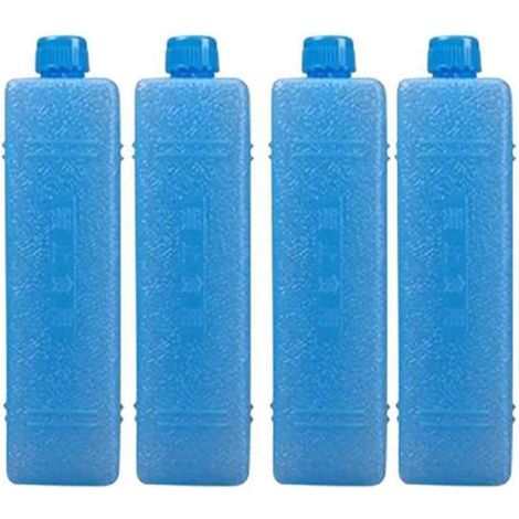 4 Pièces Packs De Glace Réutilisables, 200ml Boîtes De cristals De Glace Pour Refroidisseurs, Blocs de Congélateur Longue Durée pour Réfrigérateur Climatiseur Ventilateur Refroidisseur Accessoires (1/5)