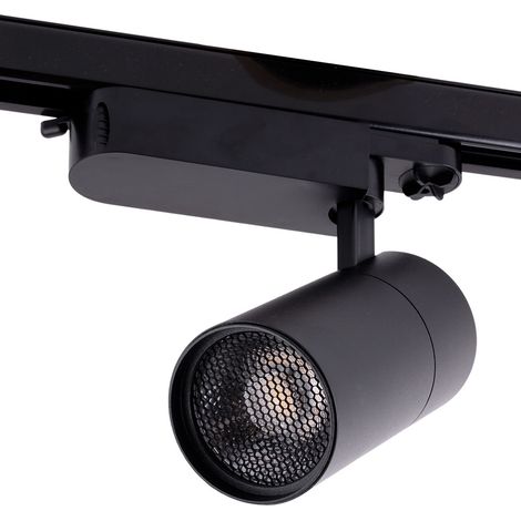 Foco de Carril LED  30W 2527Lm CRI90 2700ºK Trifásico 40.000H Antideslumbrante  [HO-FC-30W-AD-B-WW]