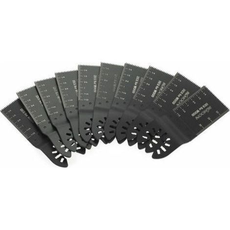Lame de scie droite universelle pour la coupe et le meulage du bois au trésor 10 pièces, pièce unique de 34mm (1/5)