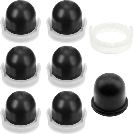 6 PièCes Pompe D'AmorçAge Compatible Avec 494408/694394, Ampoule D'AmorçAge Pour Briggs & Stratton Tondeuse DéBroussailleuse Tracteur(noir) (1/4)