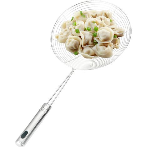 Cuillère filtre friteuse en fil d'acier de 15 cm, gadgets de cuisine (1/5)