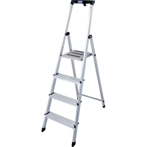 Krause Safety Stufenstehleiter 4 Stufen (1/5)