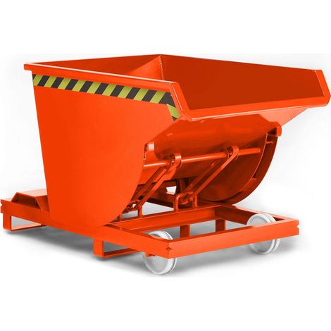 R+R Industrietechnik Selbstkipper Typ RSK-75 1200x1640x1060mm 750dm³ RAL 2004 Reinorange