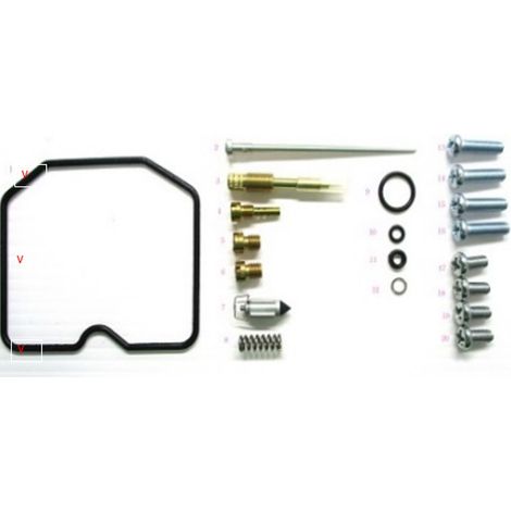 Kit de reparación de carburador Bearing Worx para Suzuki LT-A/LT-F 400 King Quad '08-'10 (26-1091)