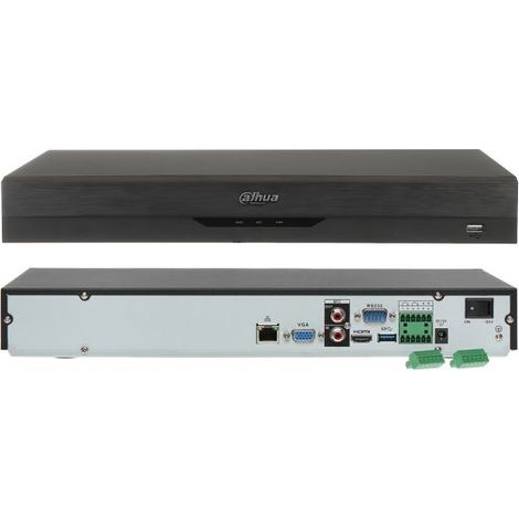 Dahua registratore IP 16 canali max 32Mp WizSense - NVR5216-EI (4K) S