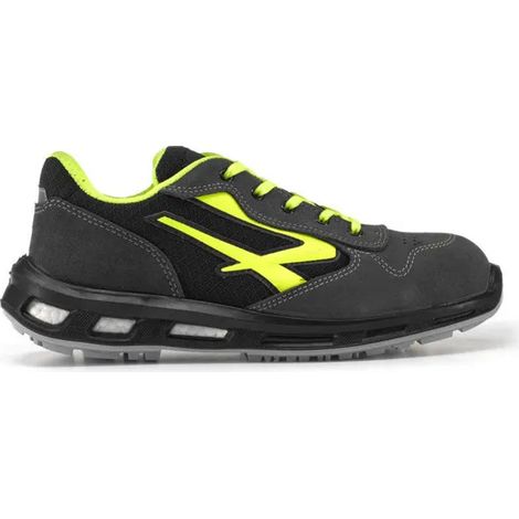 Scarpe antinfortunistiche professionali U-Power S1P RL20386 con dettagli gialli - 47