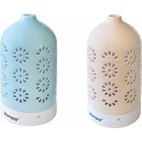 UMIDIFICATORE CERAMICA FIORI DIFFUSORE ESSENZE 2AS (1/5)