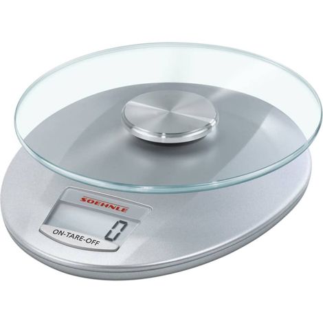 Soehnle Roma balanza de cocina plateada 5 kg precisión 1 g (1/5)