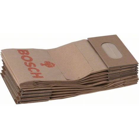 Staubbeutel für Band-, Exzenter-, Schwingschleifer, Universalfräse, 10er-Pack Bosch Accessories 2605