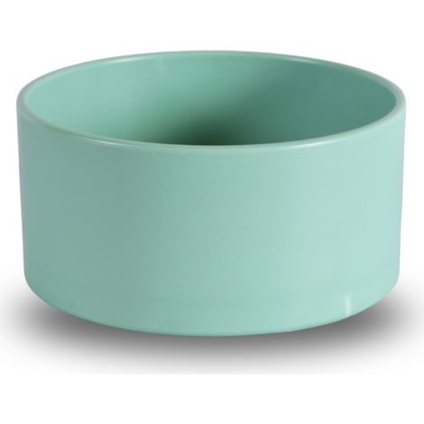 Mangeoire plastique ronde verte CHICK'A