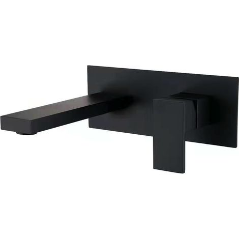Rubinetto per lavabo ad incasso WEZER PRO10-02-BLACK (1/2)