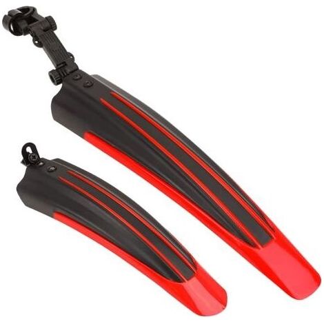 Garde-boue universel réglable, épais et large, pour VTT, compatible avec vélos de ville (fixie, gravel, roues de 20 à 27 pouces). (1/5)