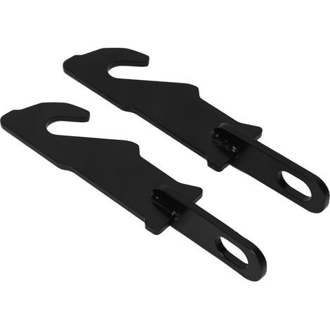 2-teiliges schwarzes Türschloss-Set für ATV/UTV (links und rechts), kompatibel mit Polaris RZR XP 1000 (2014–2023), Ersatzteil (1/5)