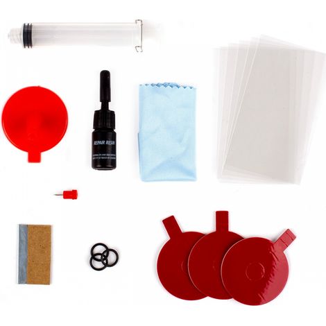 amio-02832 Kit di riparazione parabrezza fai da te (1/2)