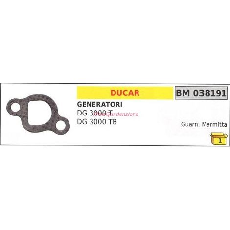 Guarnizione marmitta DUCAR generatore DG 3000T 3000TB 038191
