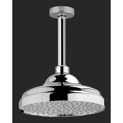 Douche de tete 1866 et bras au plafond Couleurs: chrome (1/4)