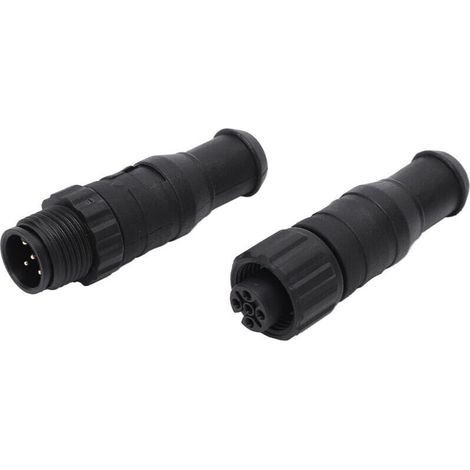 2 pièces Marine pour NMEA 2000 terminateurs M12 mâle femelle 5 broches IP67 étanche réseaux Lowrance